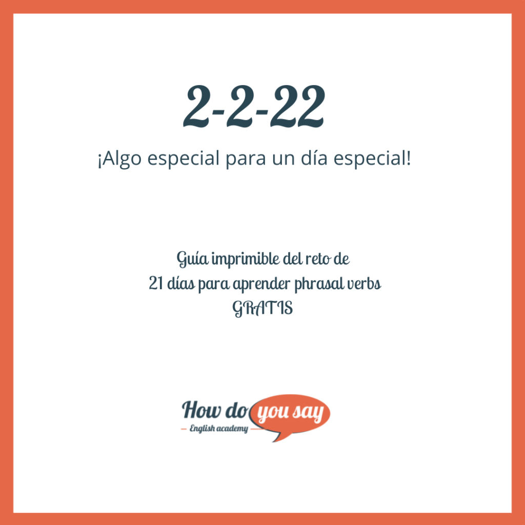 Guía gratuita para aprender phrasal verbs